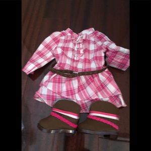 American Girl Cowgirl Dress Outfit